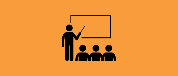 clip art of a person giving a presentation to an audience